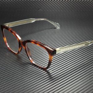 Gucci White Brown 52mm Eyeglasses